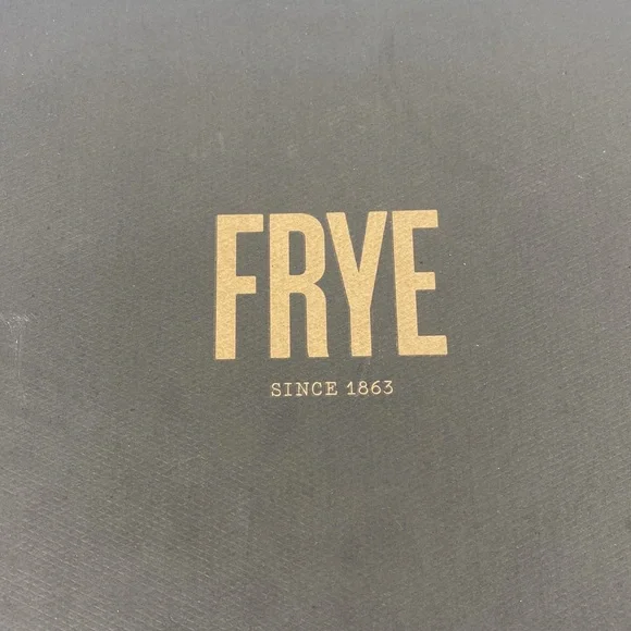 Frye Cherry Brown Ankle Booties Classic Design Smooth Leather - Picture 6 of 9